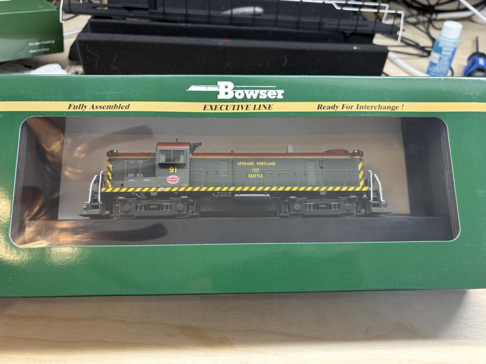 HO Scale Bowser RS3 Spokane Portland & Seattle 91 DCC Ready