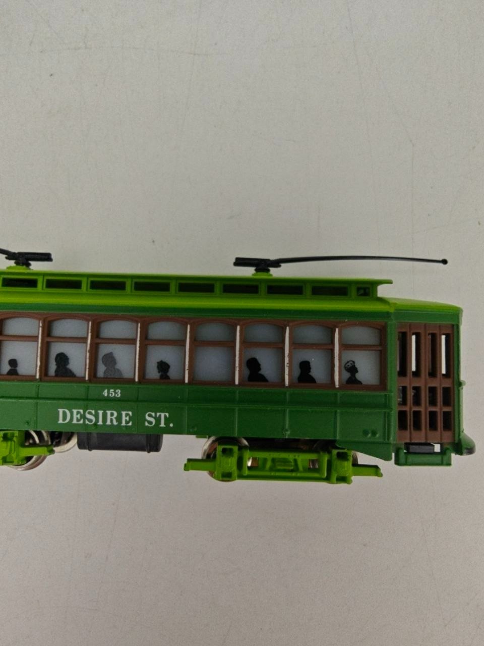 Bachmann Brill Trolley 453 Desire St HO Scale No Box Tested Light Works