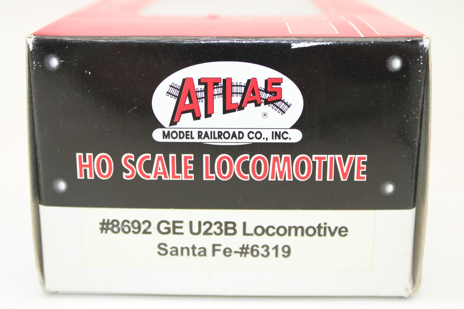 Atlas HO Scale ATSF Santa Fe GE U23B Diesel Locomotive #6319 NIB 8693 DCC Ready