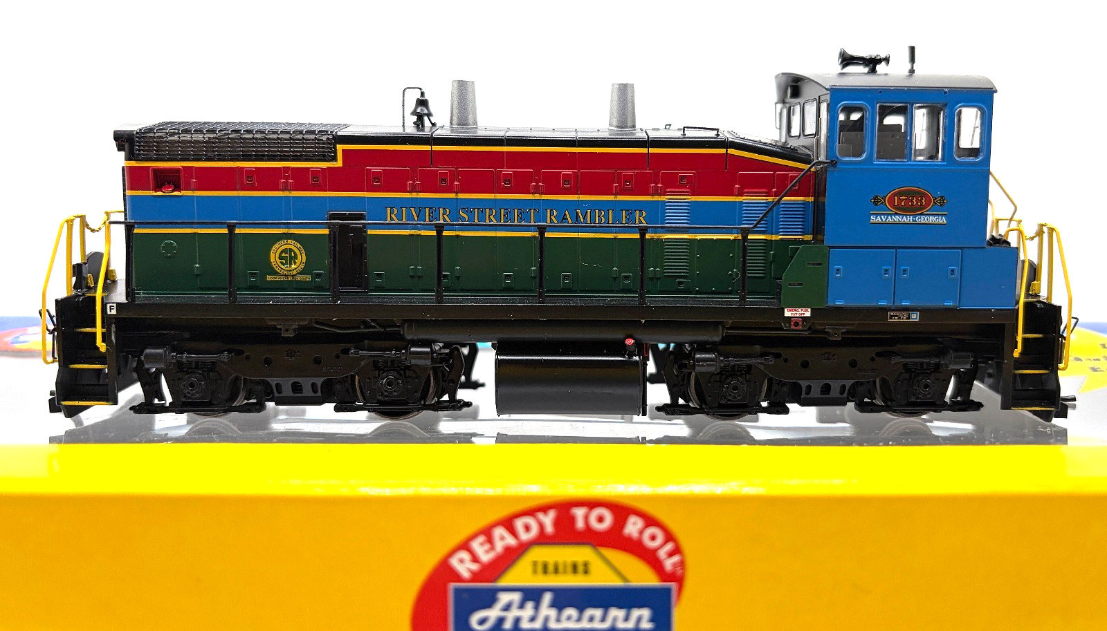 HO ATHEARN 95842 SW1500 SWITCHER SOUTHERN RAILWAY # 1733 RIVER STREET RAMBLER
