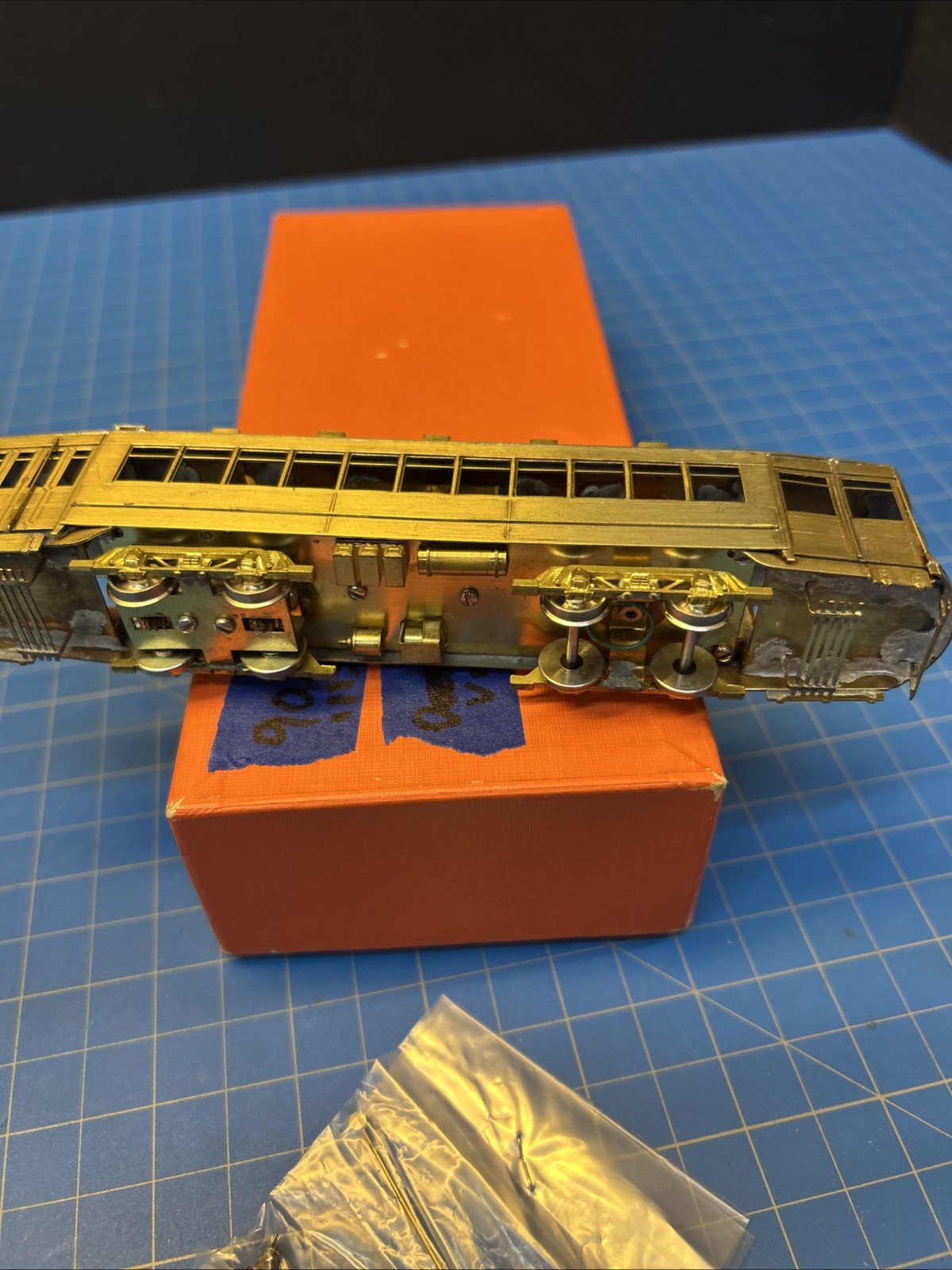 SUYDAM PACIFIC ELECTRIC DOUBLE-END P.C.C. HO BRASS TROLLEY STREETCAR Runs Great