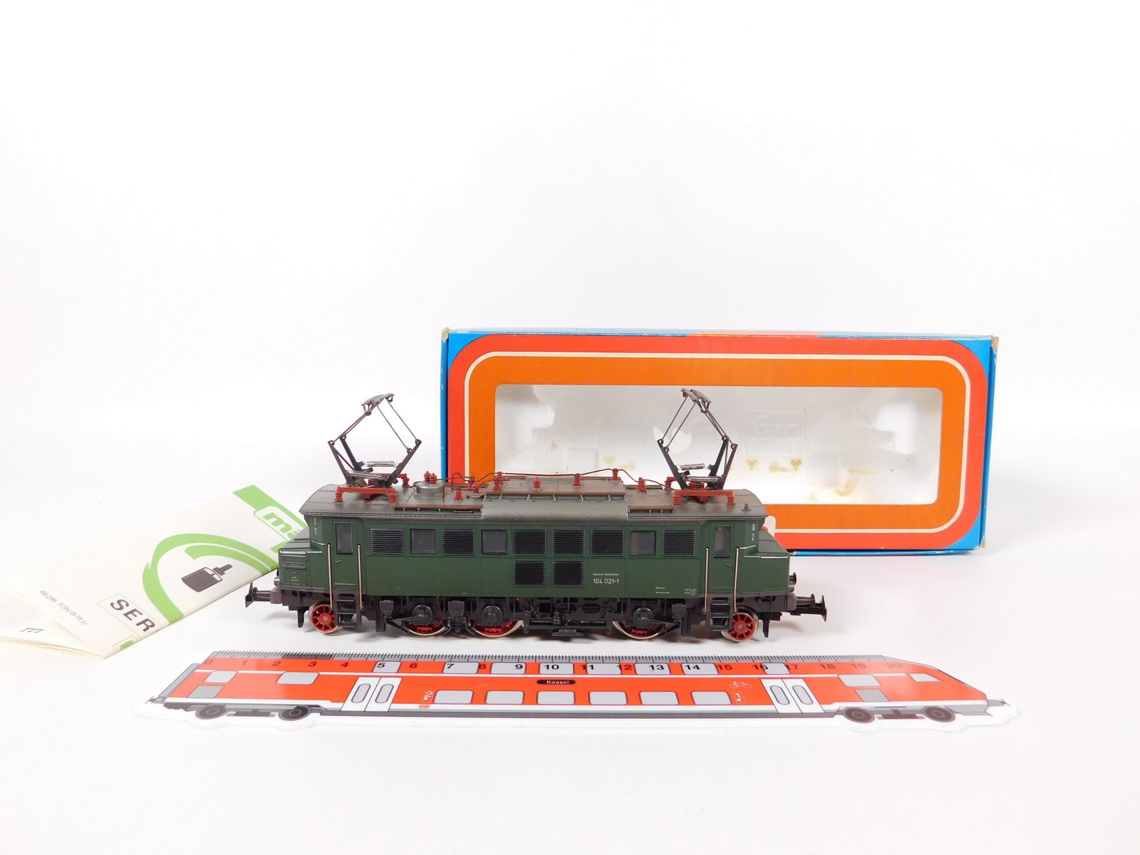 Märklin H0 AC 3049 Electric Locomotive 104 021-1 DB MINT+(OVP) #EK265-1