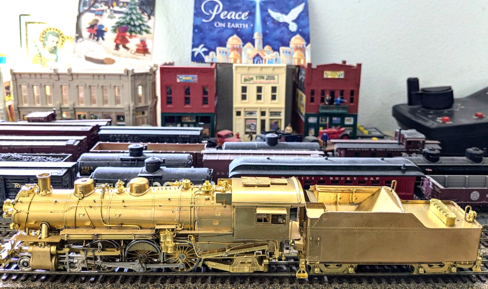 1 OF ONLY 20! *LNIB W&R BRASS NP NORTHERN PACIFIC CLASS Q-6 4-6-2 HO *RUNS G@@D!
