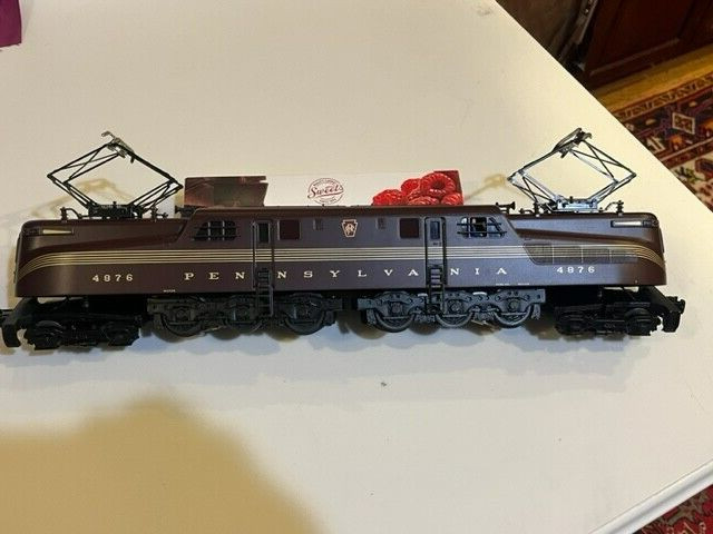 MTH Pennsylvania MT-5501LP Tuscan Red GG1 4-6-6-4 Electric #4876 w/PS2 upgrade