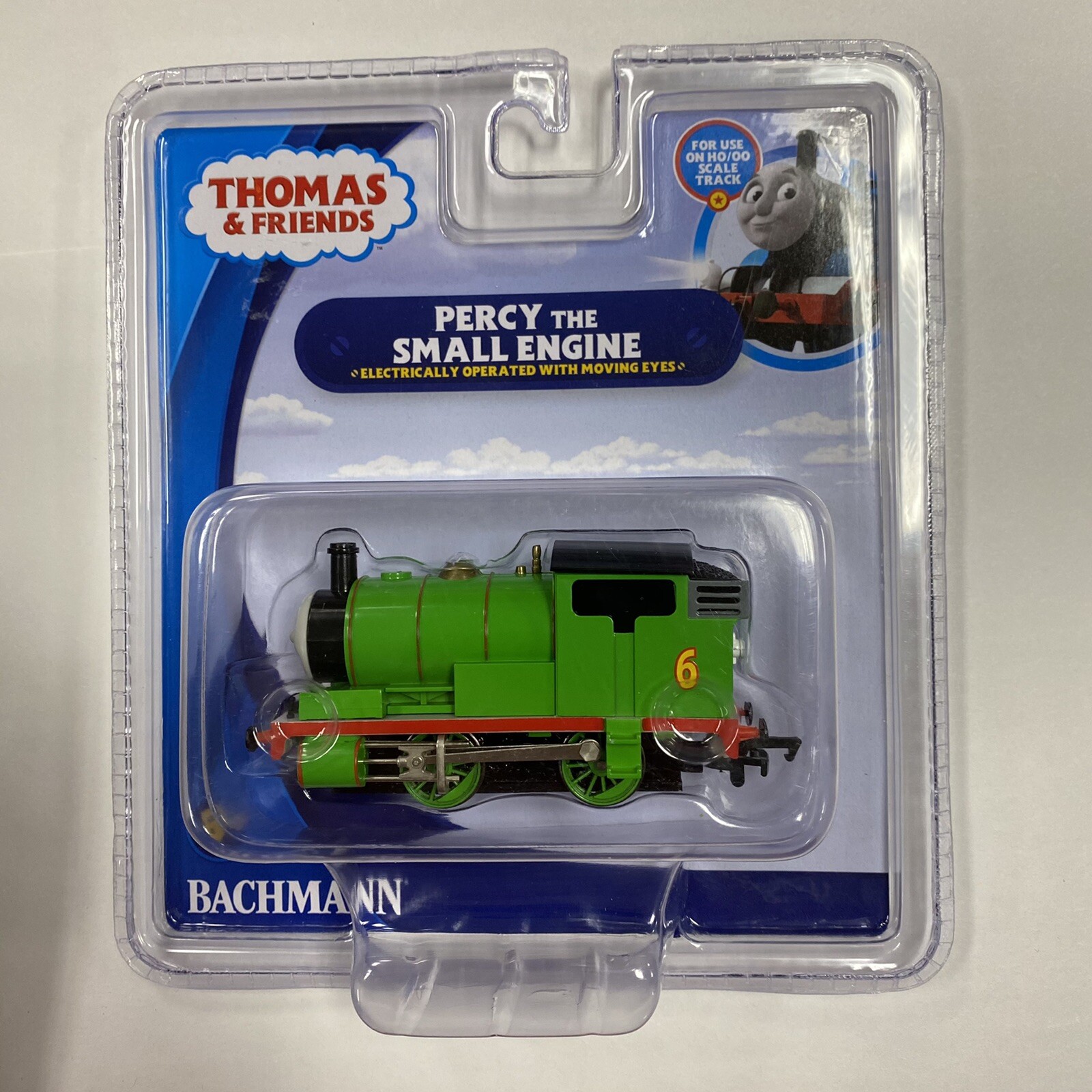 Bachmann 58742 PERCY THE SMALL ENGINE (WITH MOVING EYES) (HO SCALE) NEW