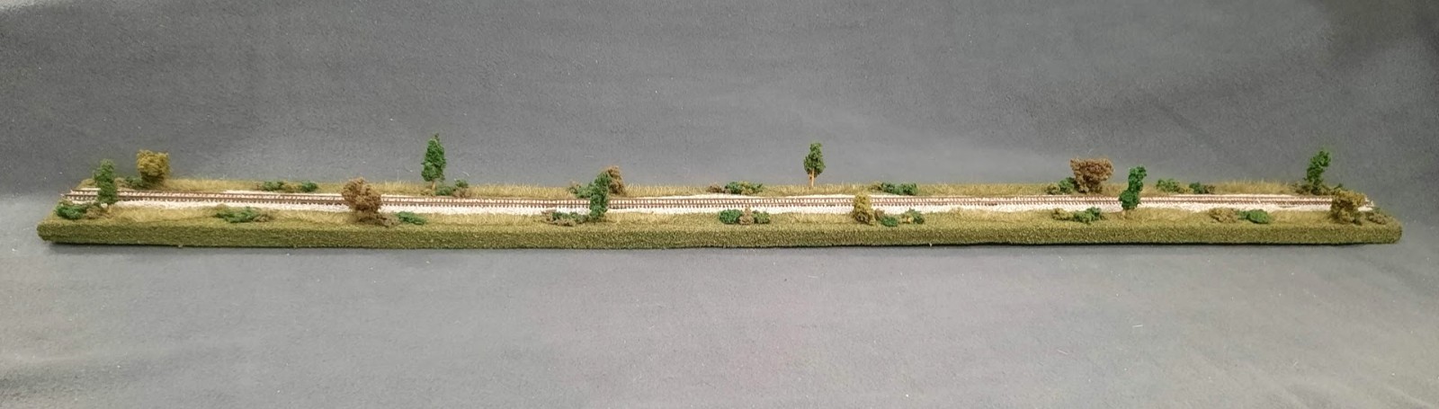 Z SCALE 36″ – “SUMMER SCENE ” DISPLAY DIORAMA– FOR ANY Z SCALE TRAINS