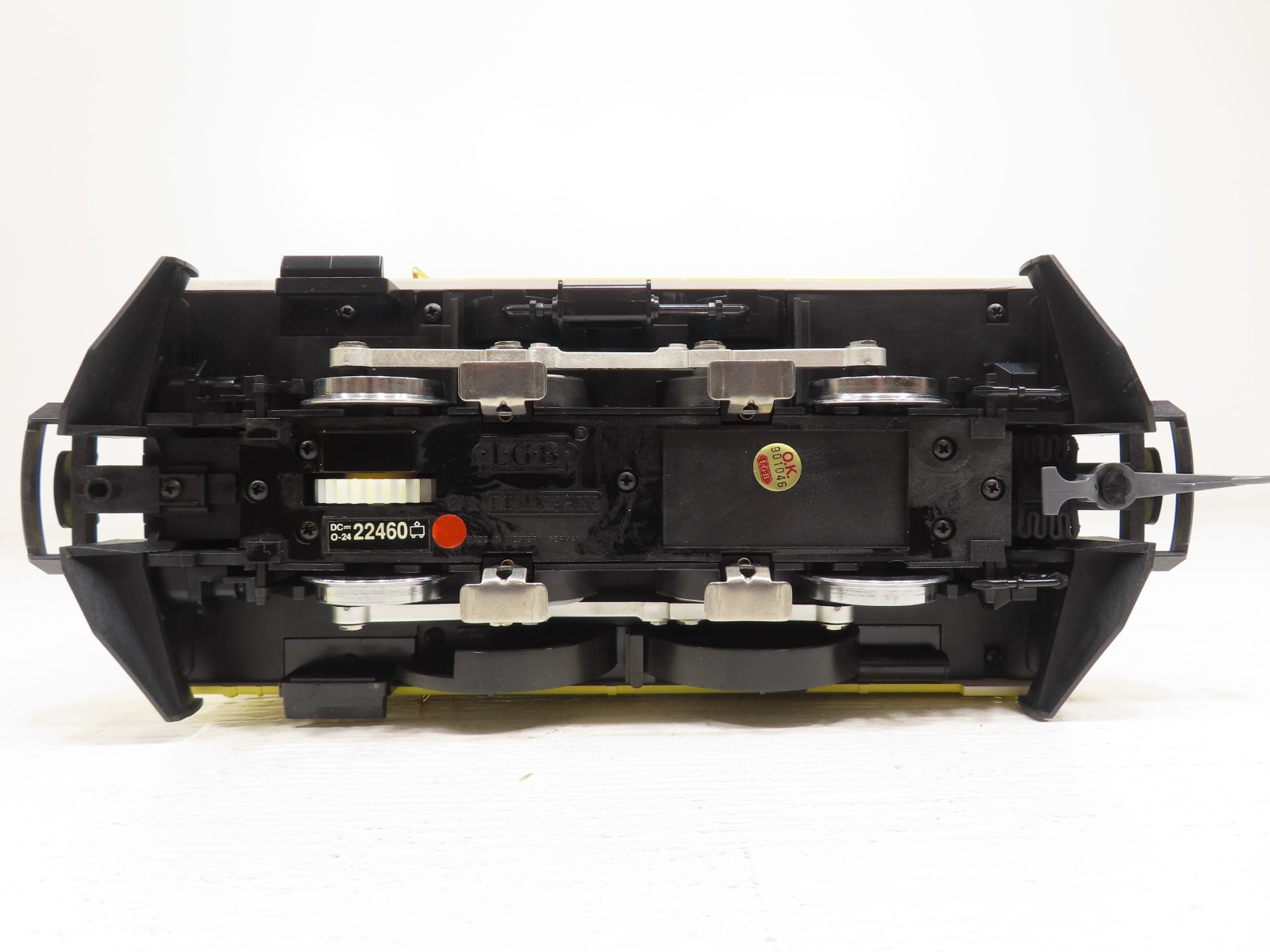 LGB 22460 G Scale Zahnrad E Lok Yellow Electric Rack Loco NIB
