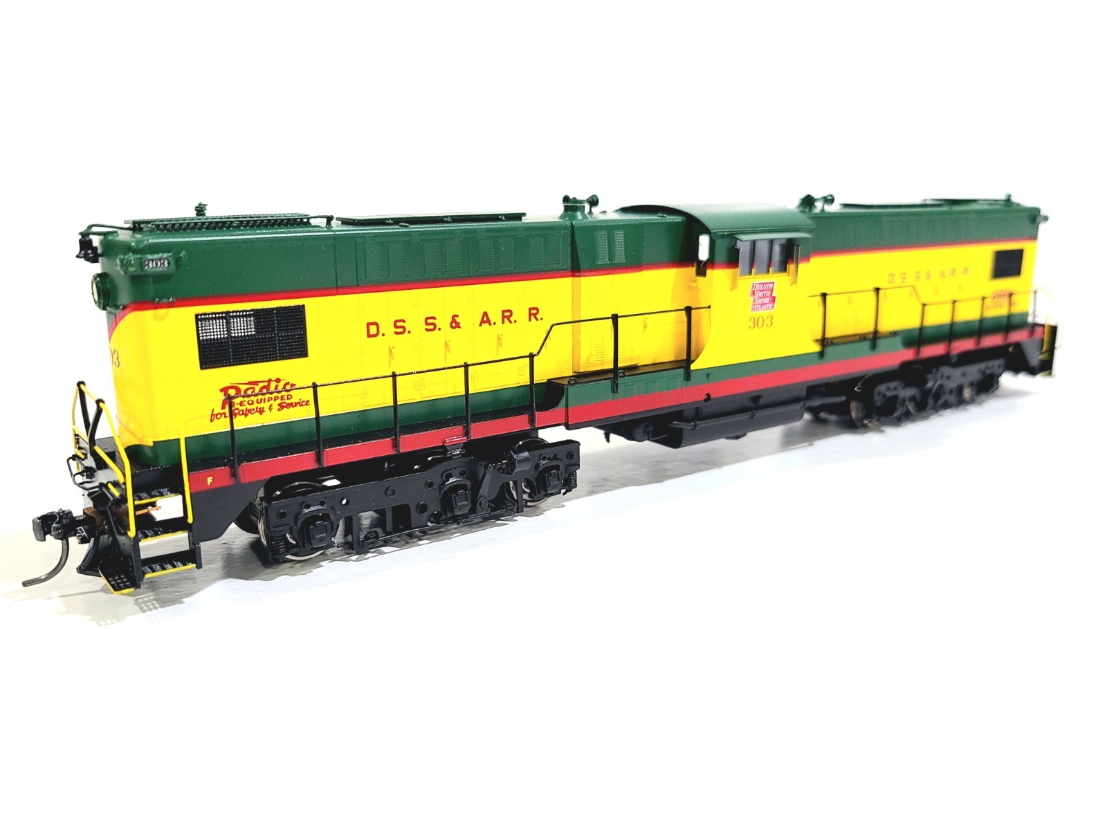 Division Point DSS&A Baldwin Center Cab Duluth South #303 HO Brass DP-3401.6 DCC