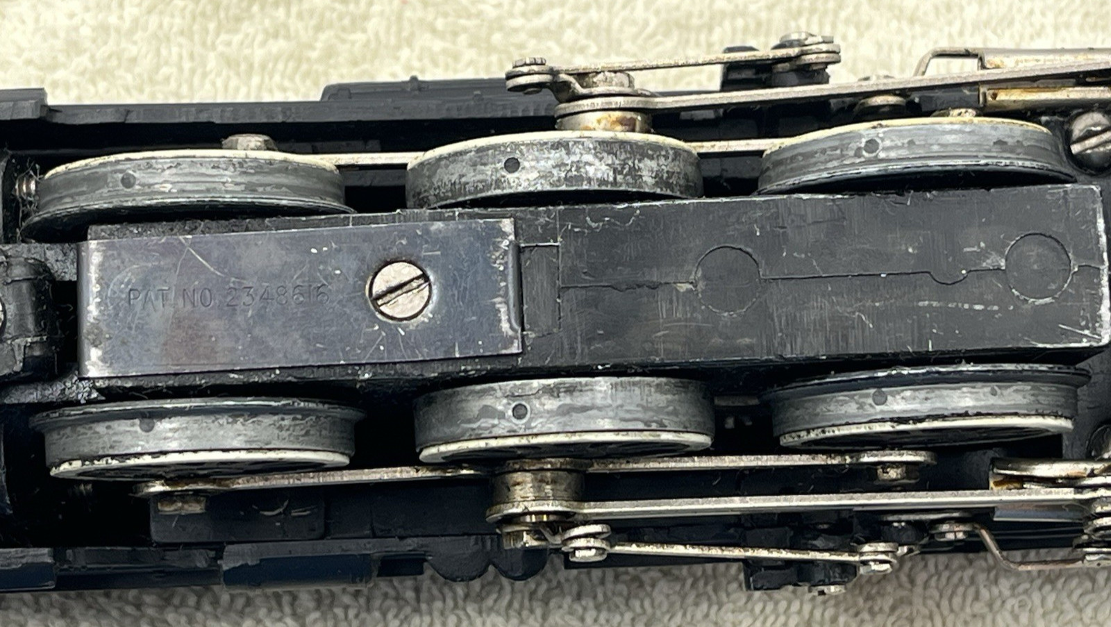 1948/’49 Gilbert American Flyer S Gauge 312 Smoke-in-Tender Pacific Loco/Tender