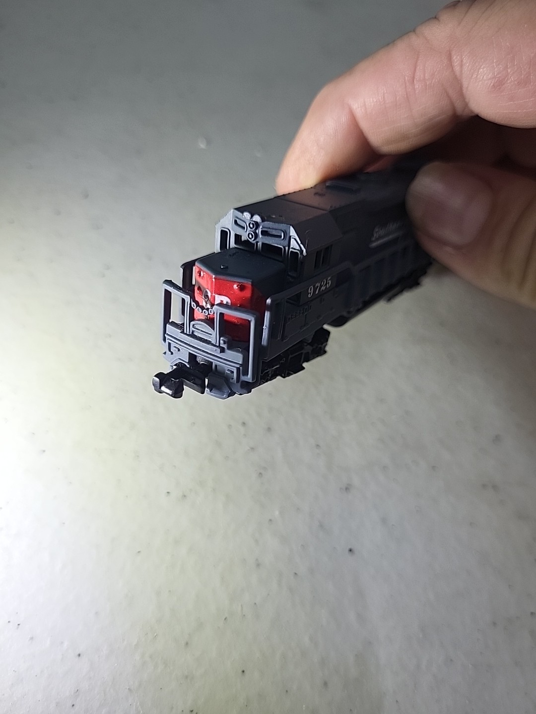 Southern Pacific Locomotive #9725 Model Train No 418 High Speed