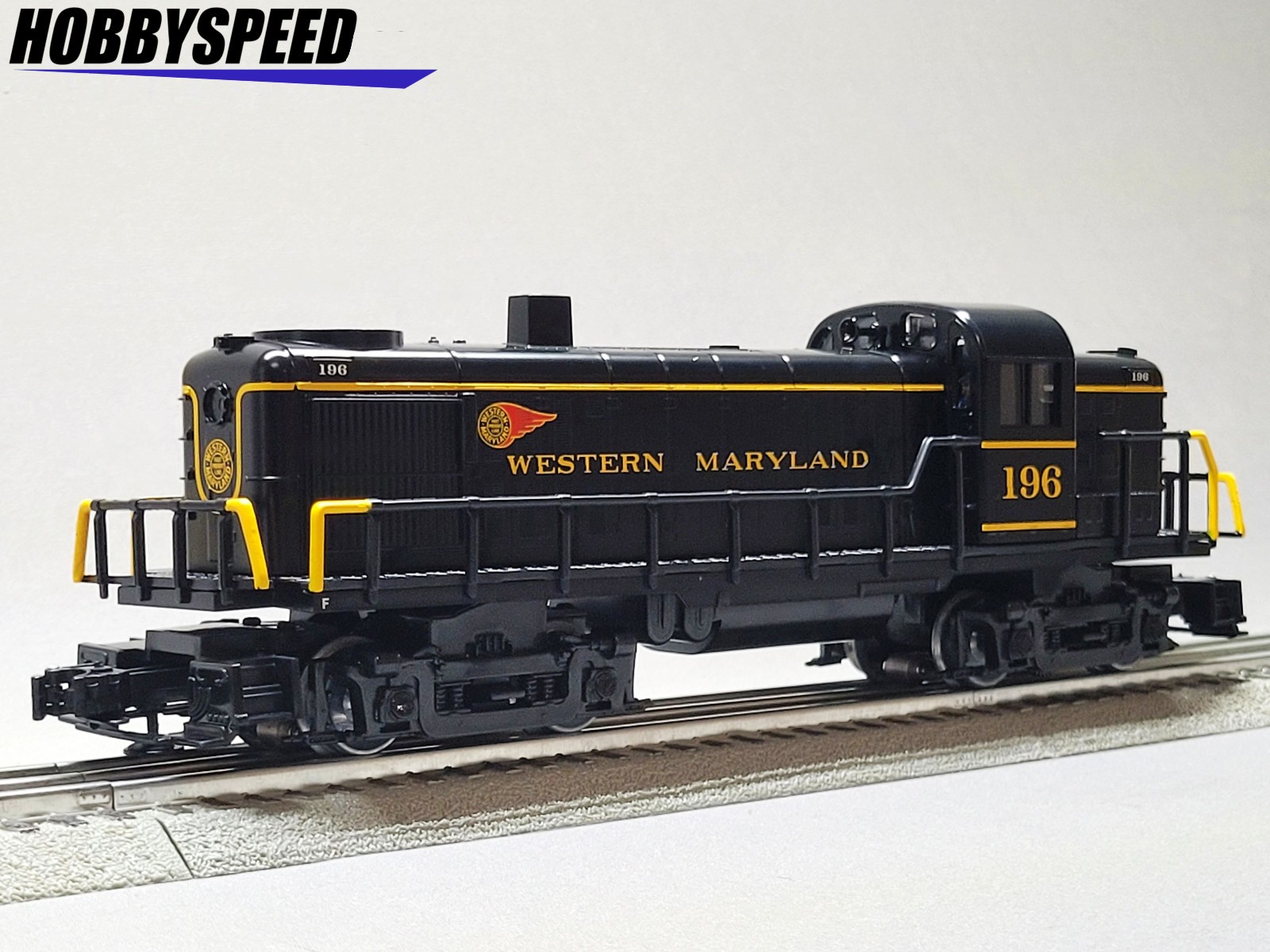 LIONEL WESTERN MARYLAND LIONCHIEF RS-3 #196 DIESEL ENGINE O GAUGE 2545080 NEW