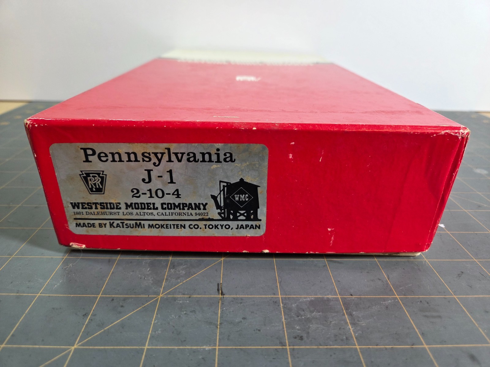 Pennsylvania 2-10-4 J-1 Class – HO Brass Locomotive – Westside Models