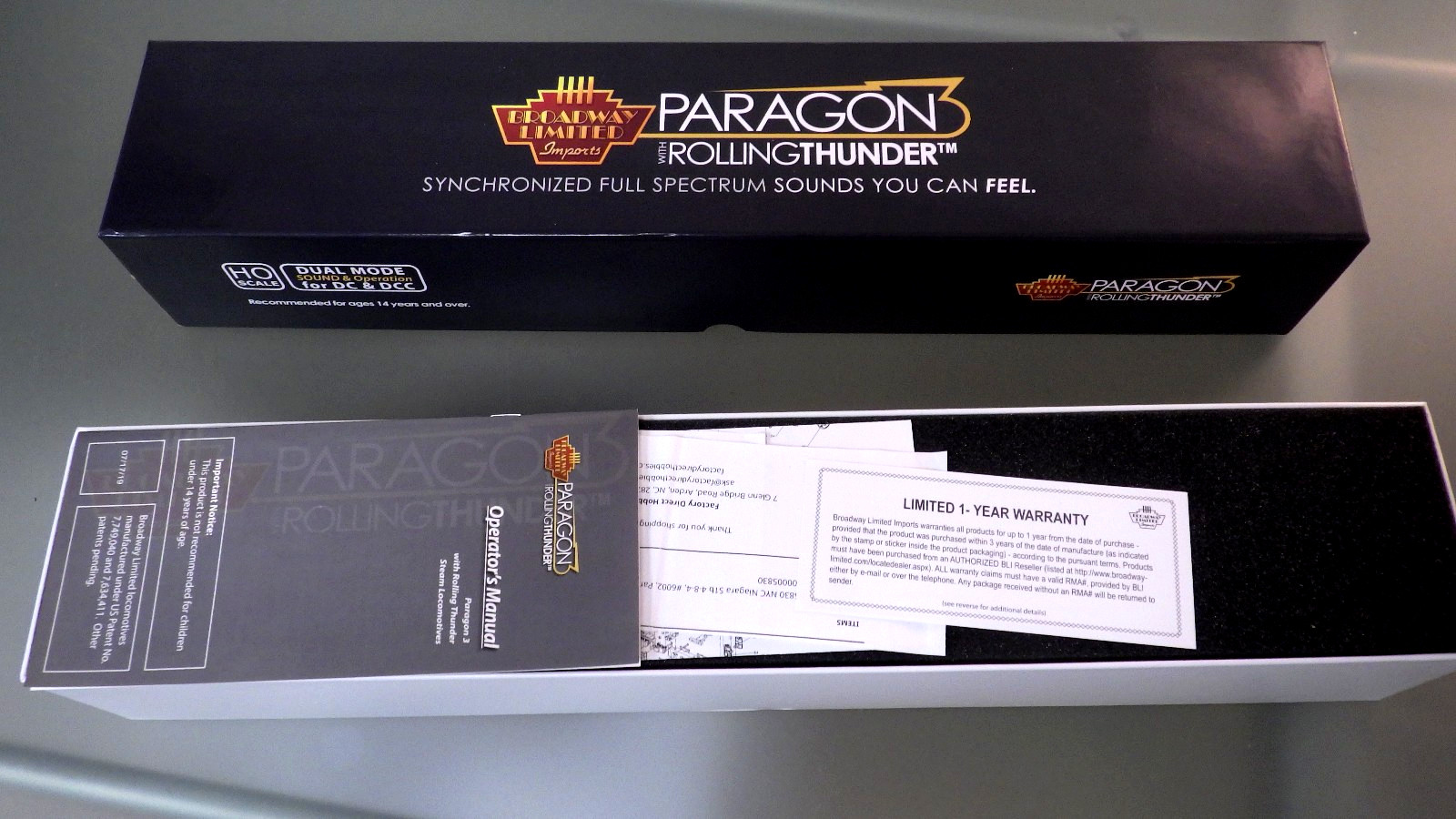 HO-Broadway Limited PARAGON3 NYC S1B 4-8-4 NIAGARA Locomotive n Box SOUND/DC/DCC