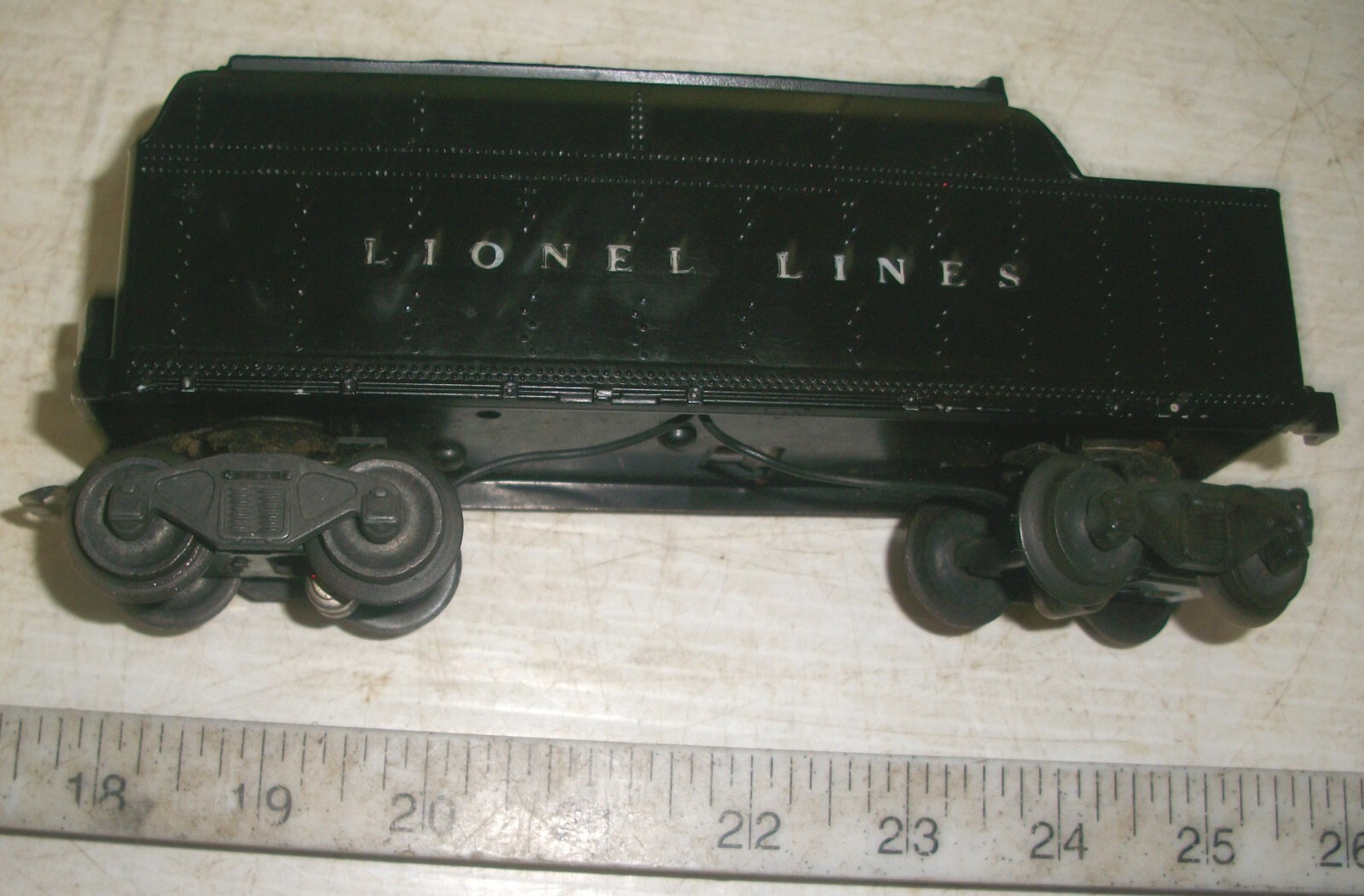 Vintage 1950 Lionel 2-6-4 2035 Die-Cast Heavy Metal Locomotive w/Smoke & Whistle