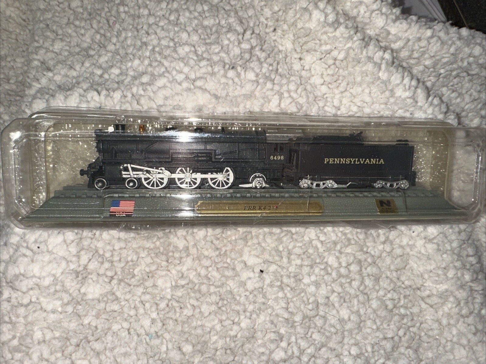 PRR K4 231 Pennsylvania Train N 1:160 G=9mm Made In USA NIB