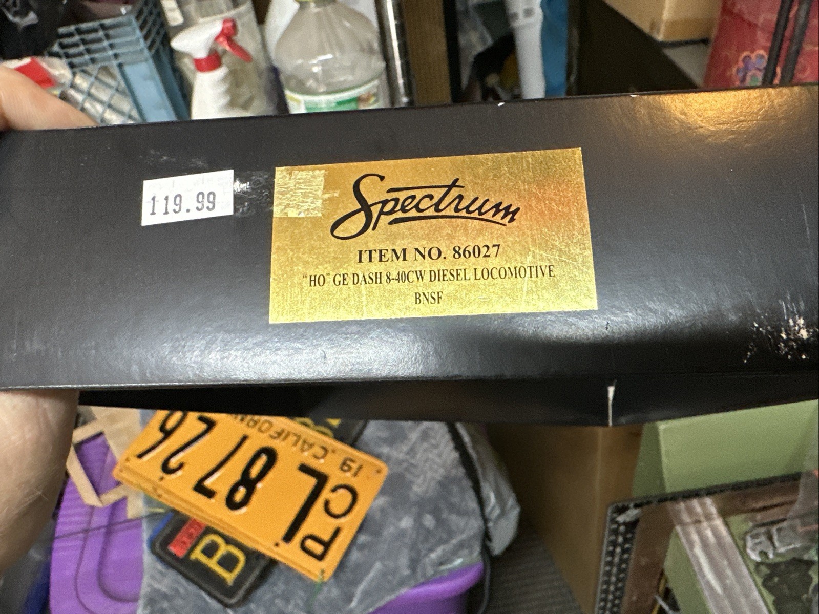 HO Bachmann Spectrum 86027 BNSF GE DASH 8-40CW Diesel Locomotive in Box