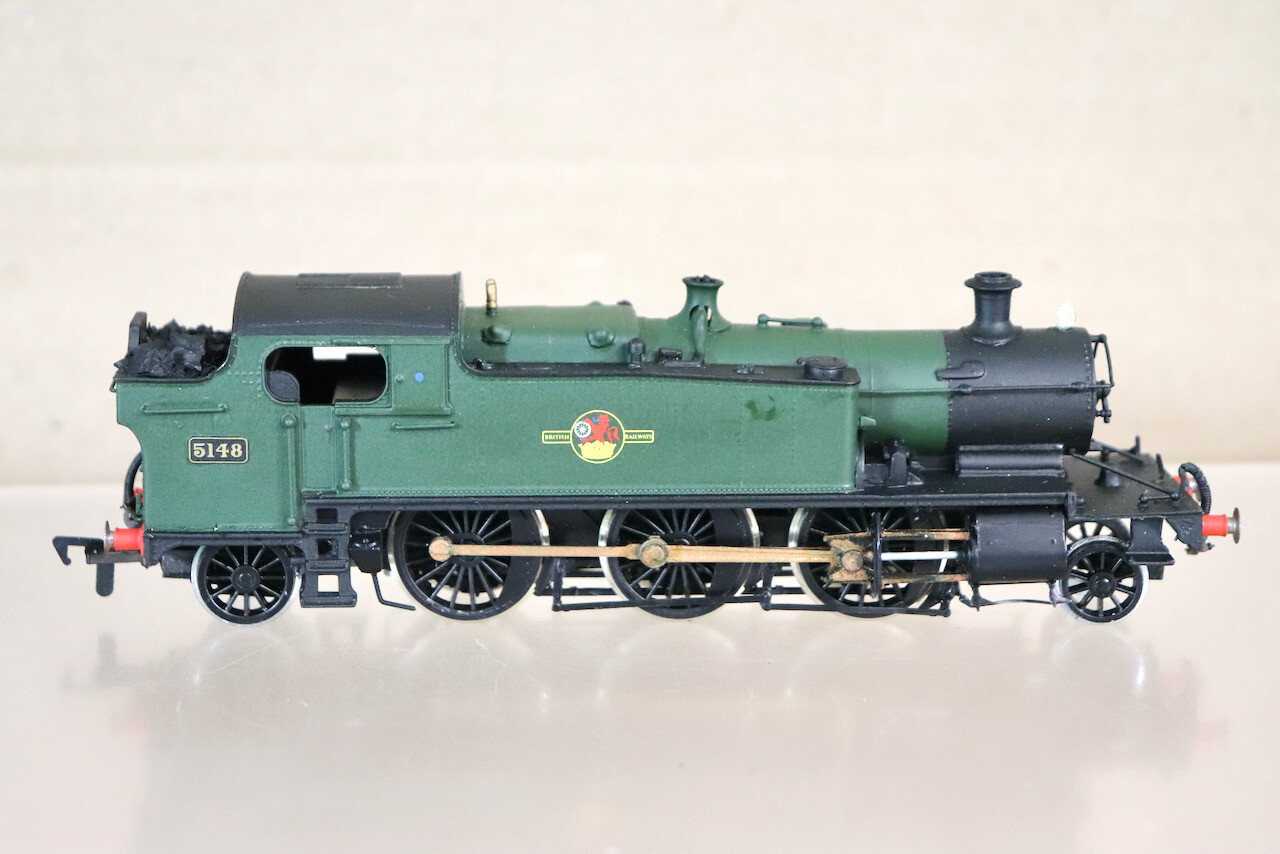 AIRFIX CROWNLINE KIT BUILT BR 2-6-2 CLASS 51XX PRAIRIE TANK LOCOMOTIVE 5148 nz