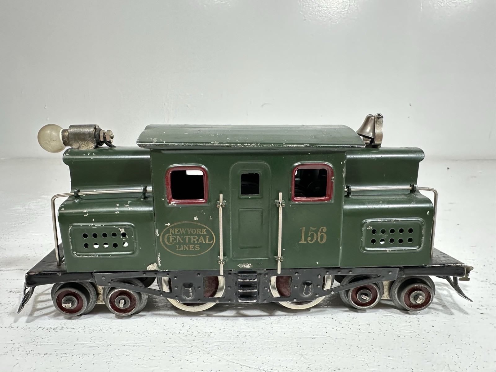 Beautiful Lionel Original Prewar Early #156 4-4-4 Loco in Dark Green!