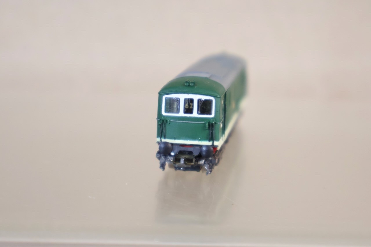 CJM SILVER FOX MODELS KIT BUILT BR GREEN CLASS 73 LOCOMOTIVE E6004 on