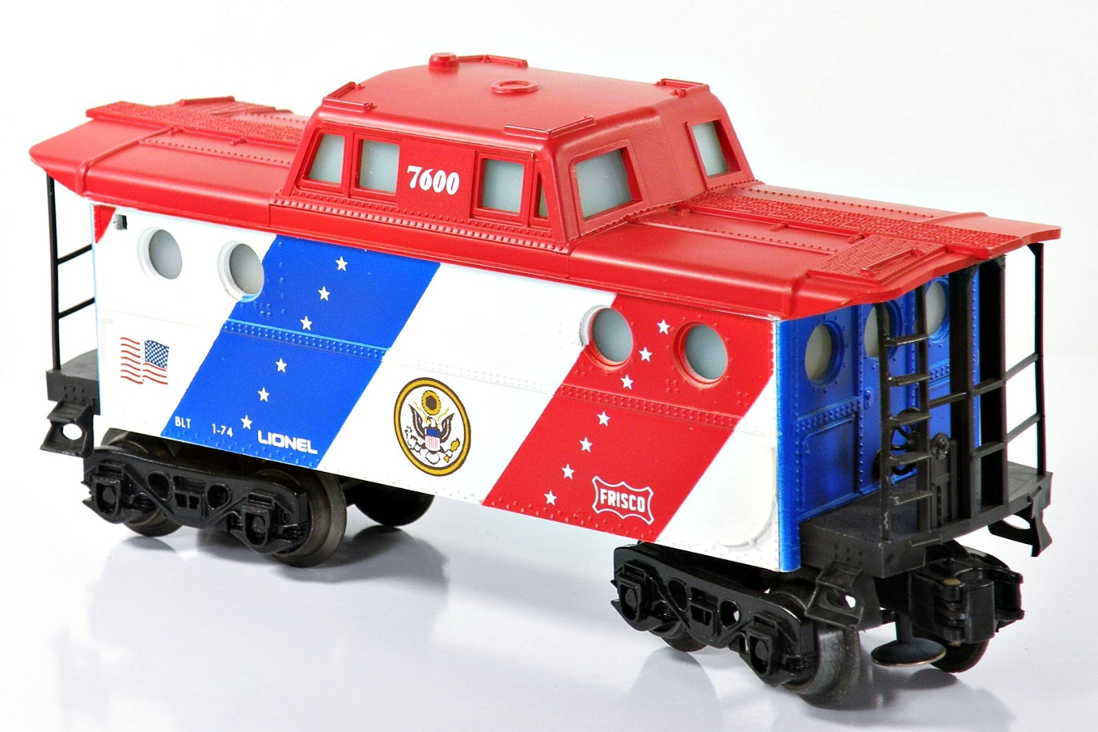 Lionel 6-1776 Spirit of ’76 Set Complete w/Loco Caboose 13-Cars 1975