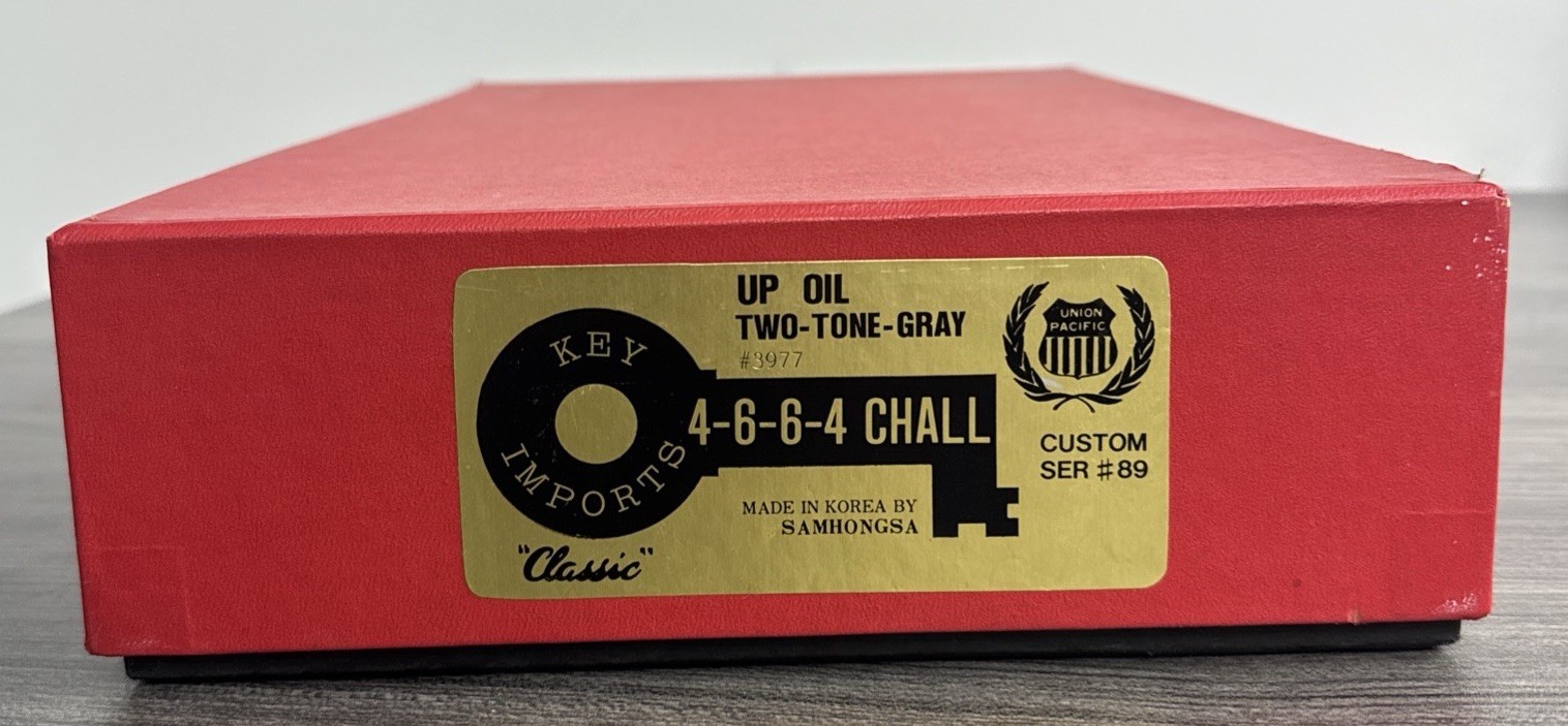 Key Imports Custom Series #89 HO Brass 4-6-6-4 Challenger Union Pacific #3977 FP