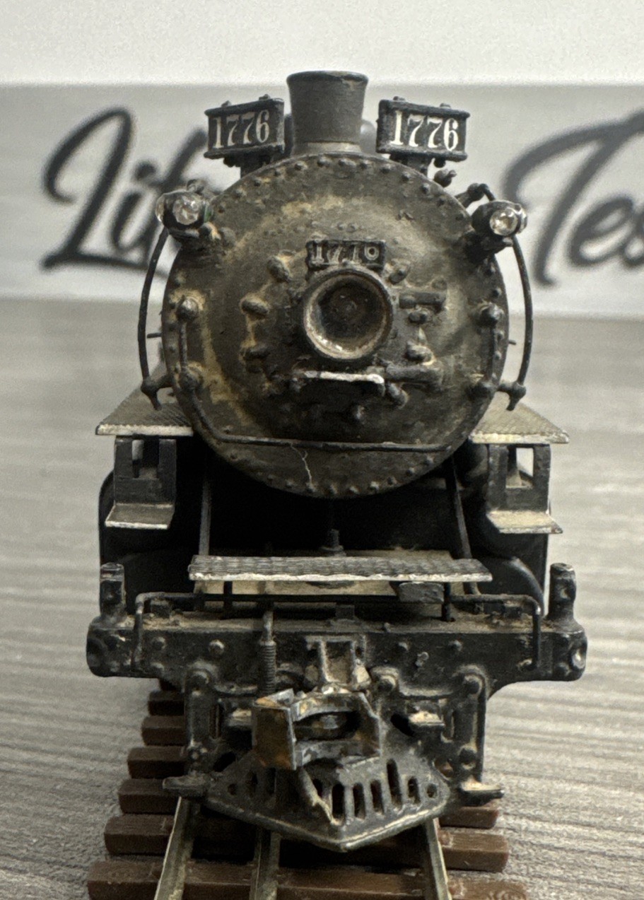 Pacific Fast Mail HO Brass Mikado Northern Pacific 2-8-2 W-1 #1776 Tested/Used!