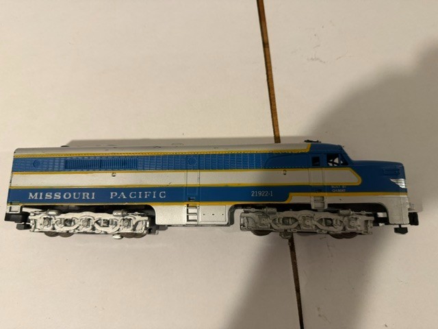 1959 American Flyer S Gauge 21922 Missouri Pacific PA-1 A-A Diesel Set