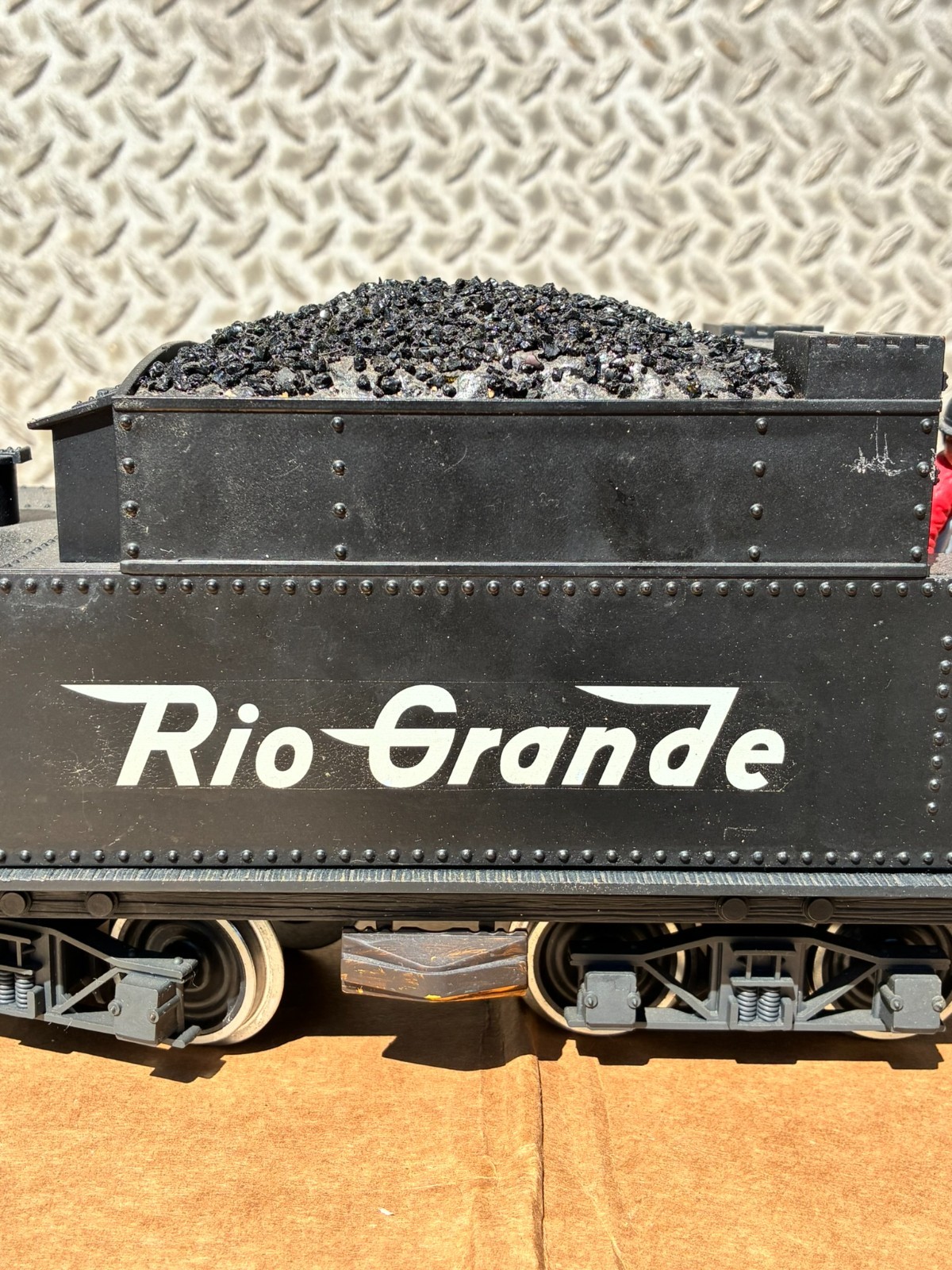 LGB Lehmann Industrial Mogul Rio Grande Steam Locomotive Train Tender Only