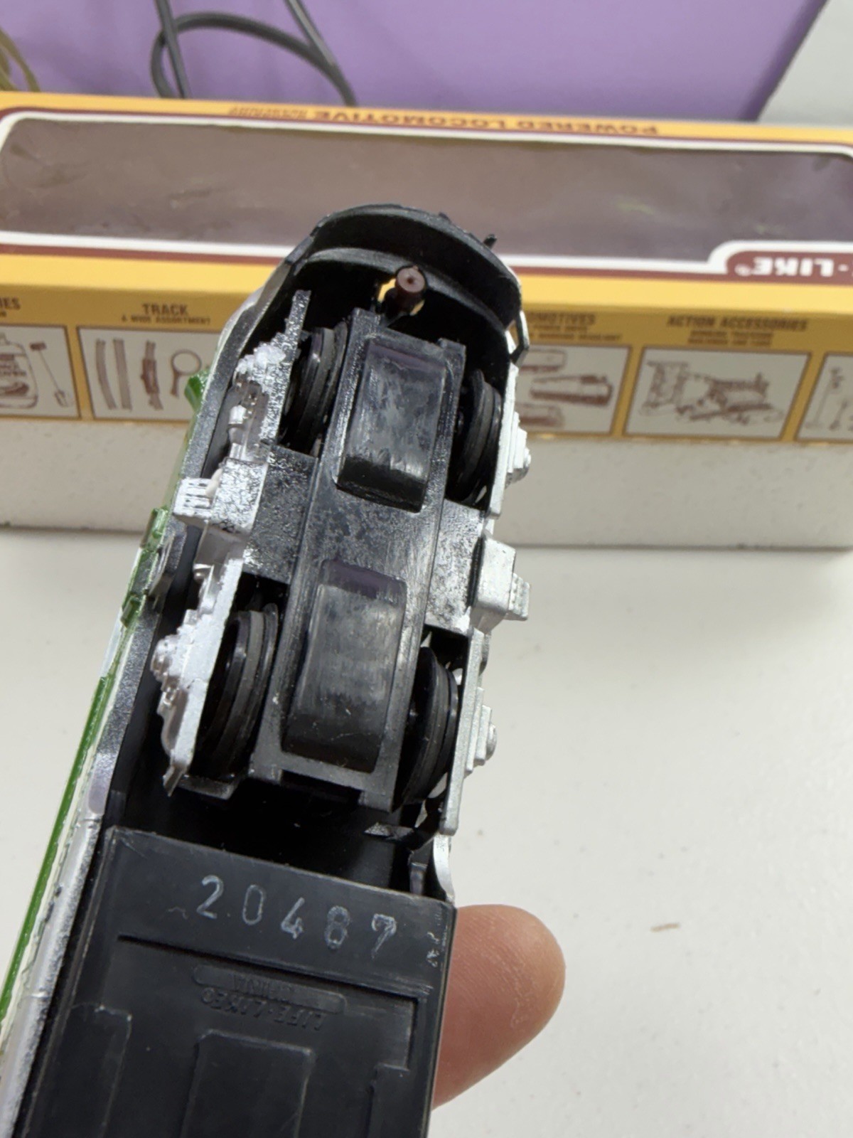 HO Scale Life Like Burlington Northern F7A Diesel Locomotive Engine #9790