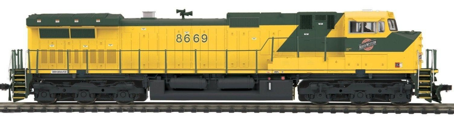 HO MTH Dash-9 CNW Chicago & North Western DCC Ready NIB NOS # 80-2294-0