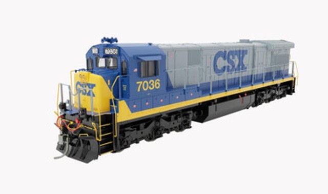 Rapido ~ HO Scale ~ CSX ~ C30-7 #7041 ~ DC Version ~ 042015