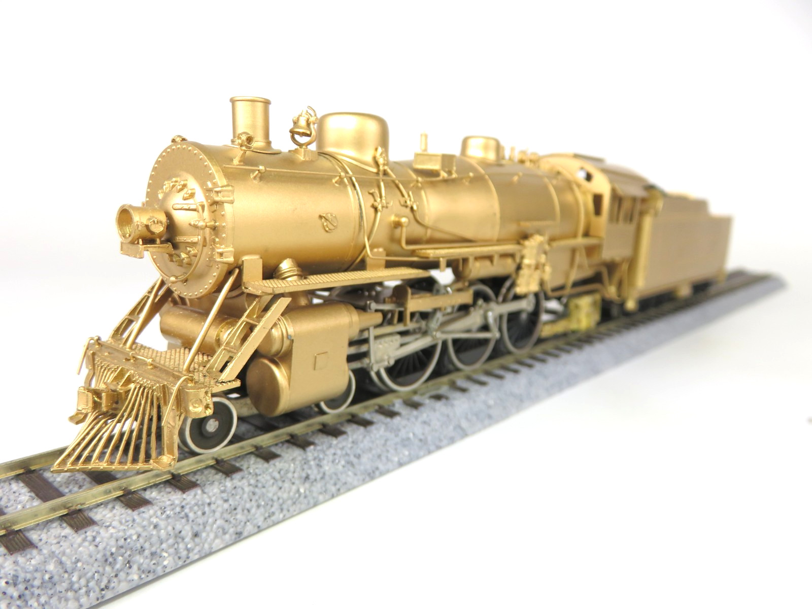 AHM HCB #425 Brass HO Scale ATSF Santa Fe 4-6-2 Class 3160 Steam Locomotive