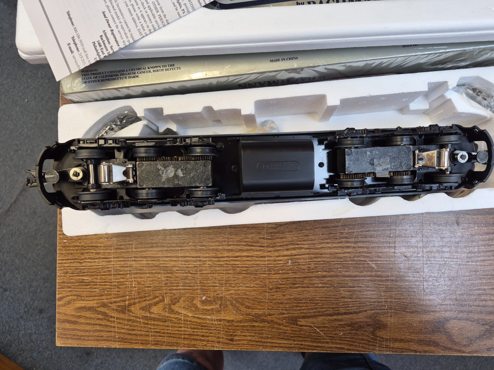 WILLIAMS by BACHMANN 41901 NEW HAVEN EP-5 TRUEBLAST HORN/BELL O GA RD # 358