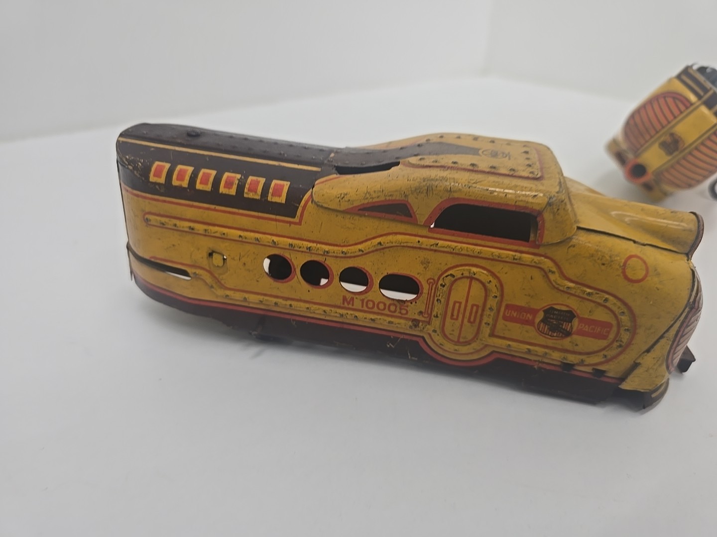 Marx O-Gauge Train M10005 Union Pacific Clockwork Loco & Dummy Unit