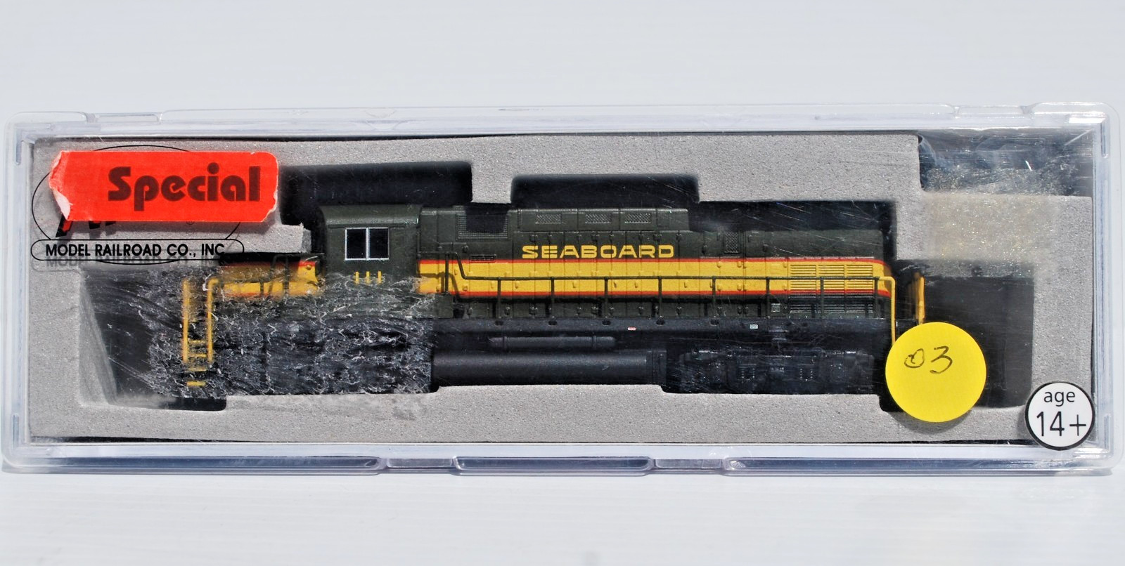 SEABOARD AIR LINE. N Scale. C420. DCC. Road # 111. Atlas. As New.