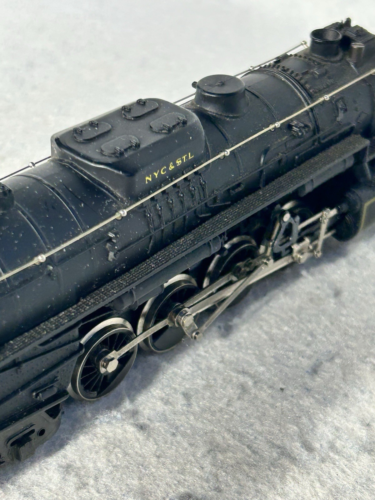 Beautiful Rivarossi NYC/StL RR 2-8-4 Berkshire Loco HO (Ex Box/Front Steps/Bell)