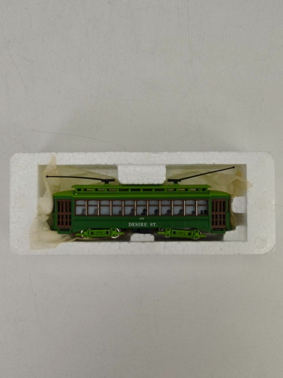 Bachmann Brill Trolley 453 Desire St HO Scale No Box Tested Light Works