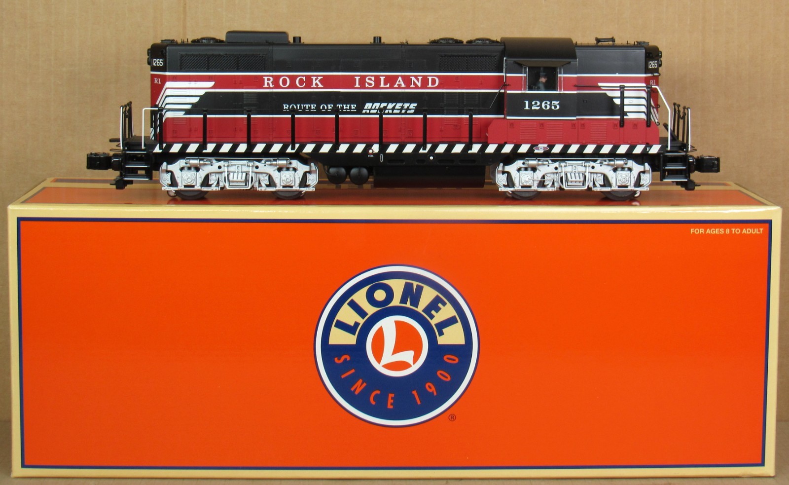 Lionel 28565 Rock Island GP-7 Diesel Engine w/Legacy O-Gauge LNIB