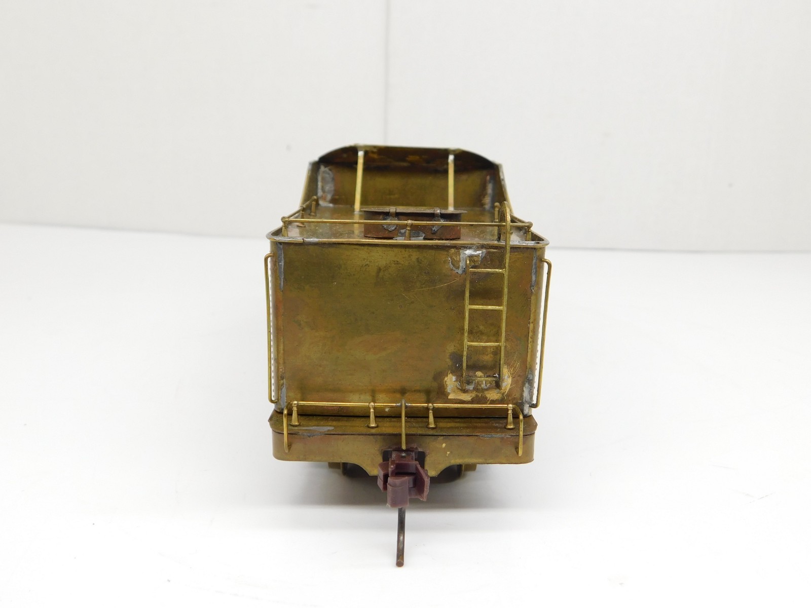 VINTAGE SCALE CRAFT  IMP ? STEEL  BRASS 2 RAIL O SCALE PACIFIC TENDER
