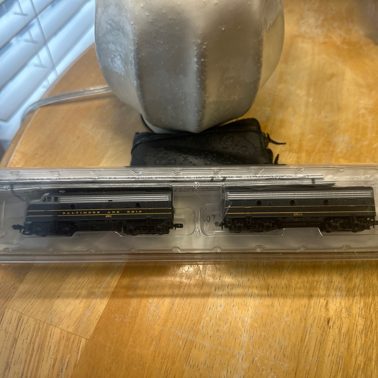 In Scale Locomotive Baltimore And Ohio Units A And B Both Run