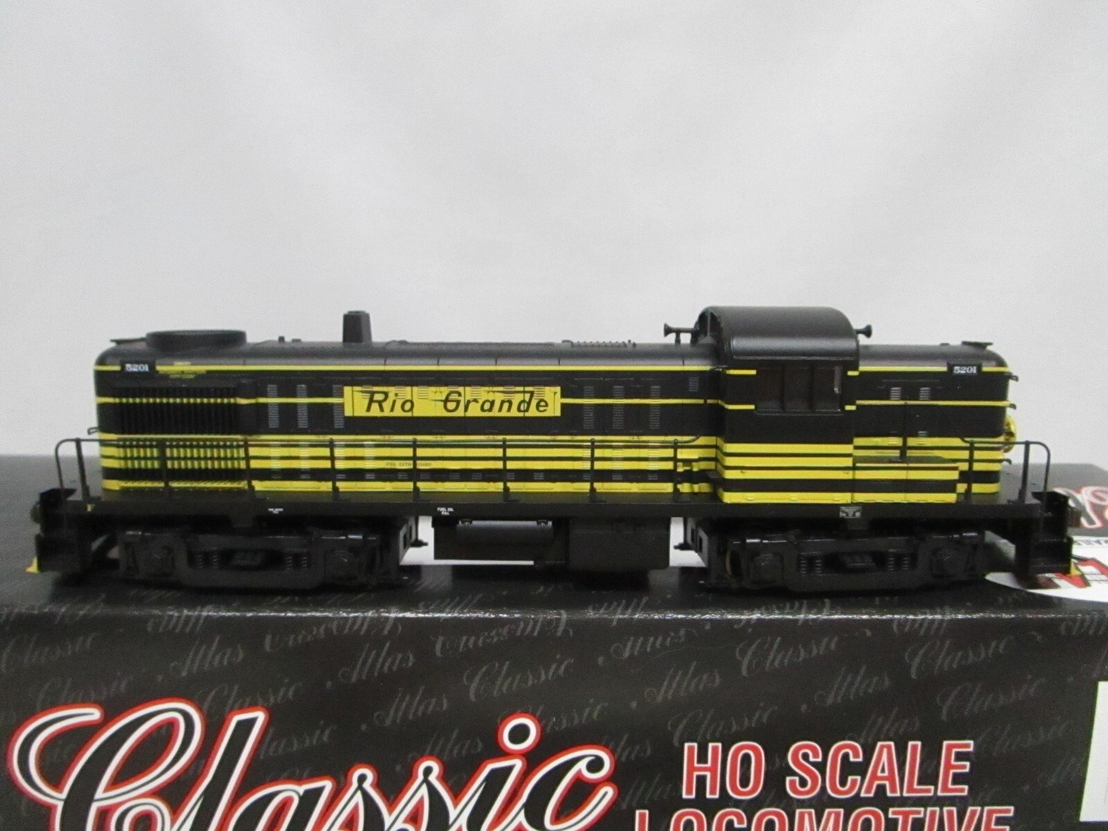 Atlas Classic HO Scale Rio Grande Alco RS3 Diesel Locomotive #5201 NIB 7027