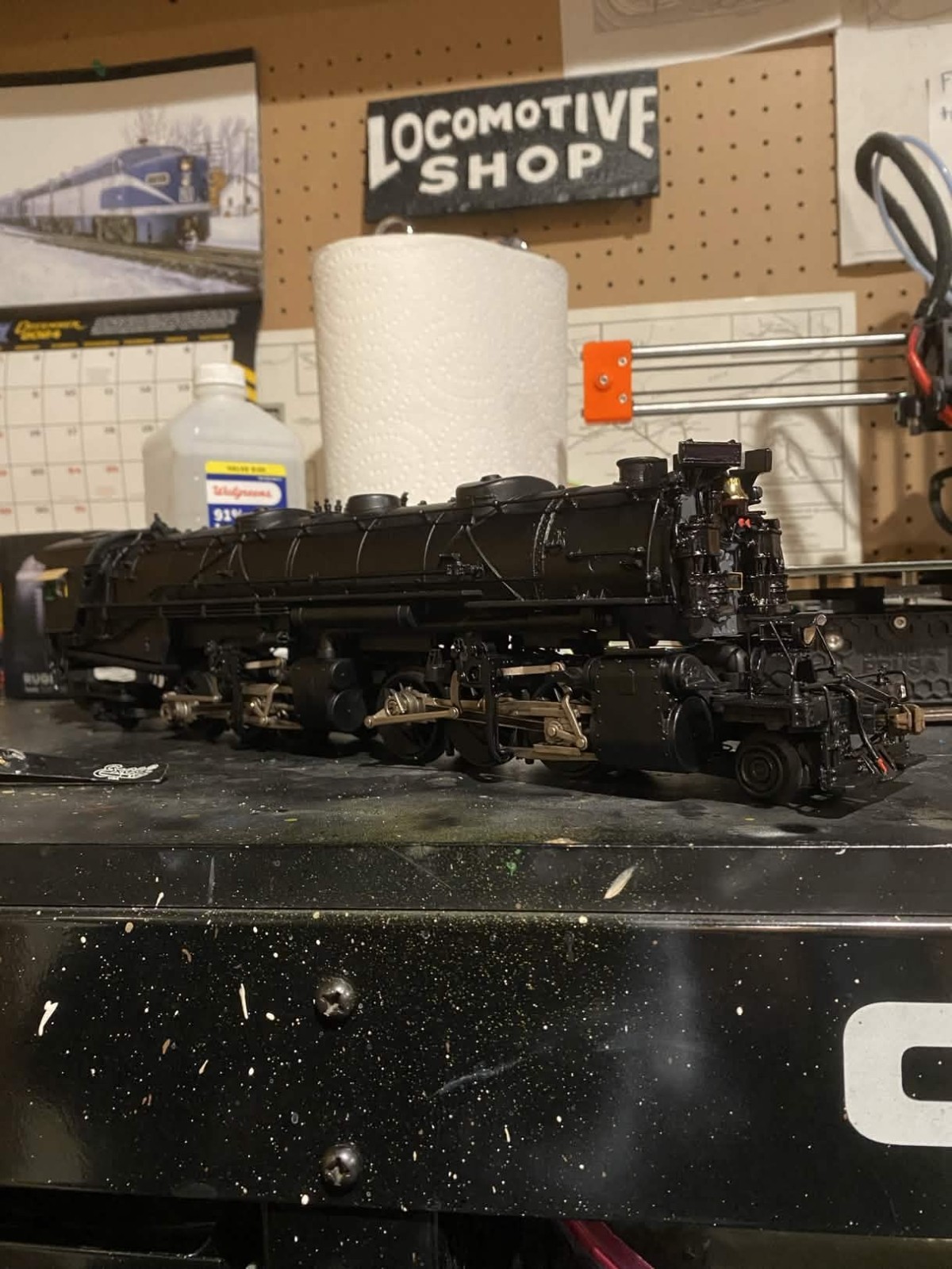 Lionel CUSTOM BUILT C&O H6 2-6-6-2 Mallet Steam Engine and Tender