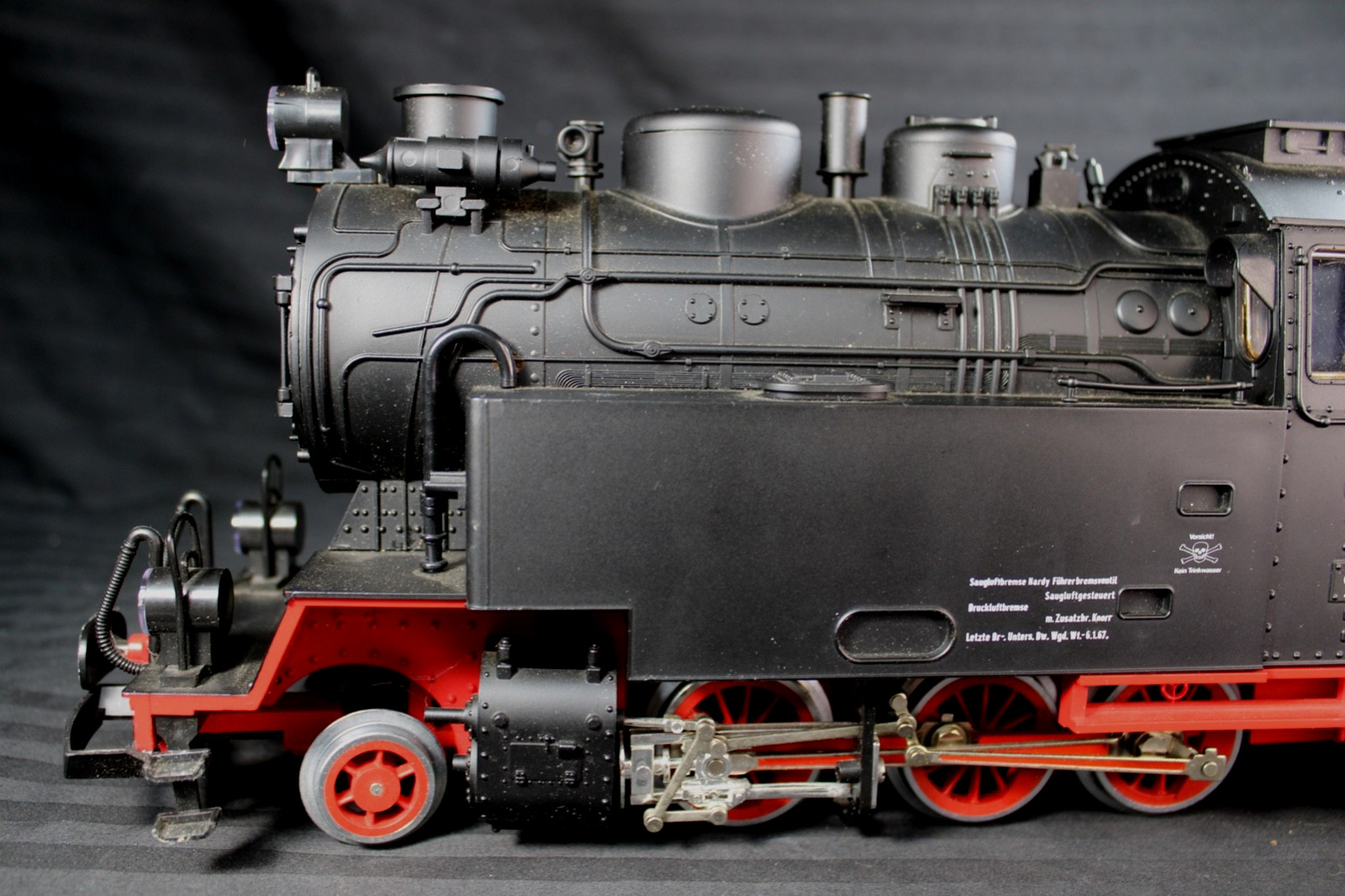 LGB #2080 S G Scale 2-6-2 Tank Engine R/N996001 W/Sound & Box MINT