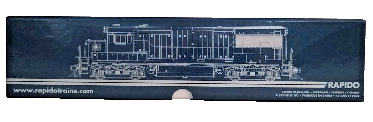 Rapido 35525 HO GE U25B High Hood DCC & ESU LokSound 5 Frisco #800 NEW