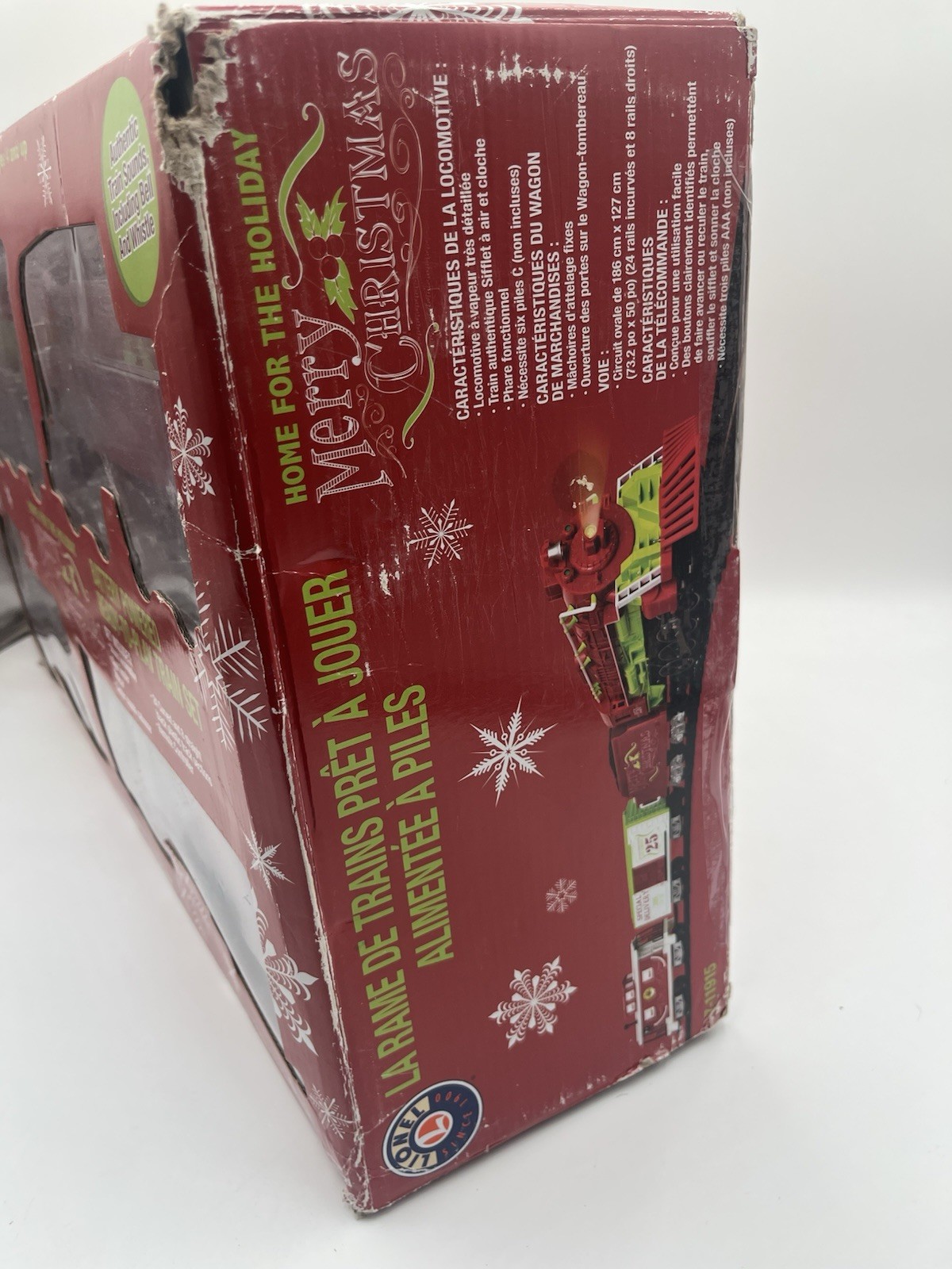 Lionel 7-11915 Home For The Holiday Ready-to-Play set with Factory -excellent