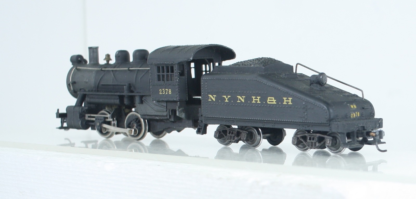 HO Mantua Custom New York New Haven & Hartford 0-4-0 Locomotive & Tender