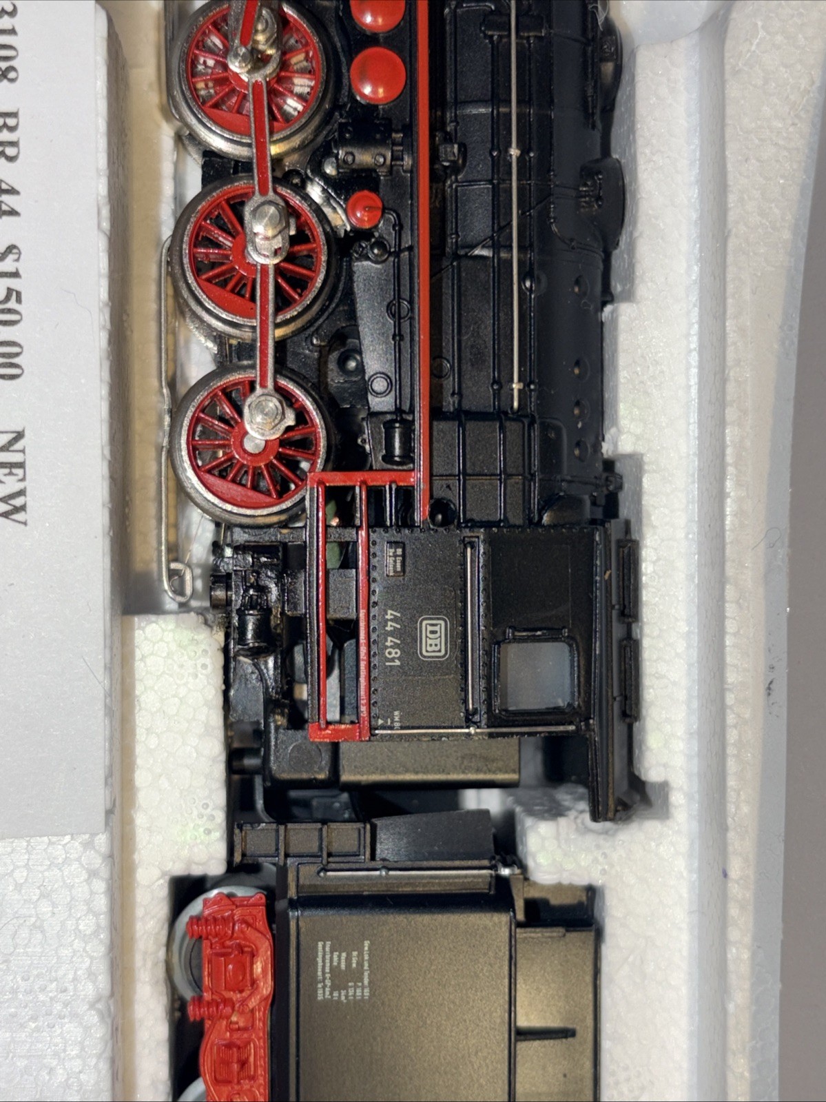Märklin 3108 Dampflokomotive BR 44 der DB aus Sammlung mit OVP New Old Stock