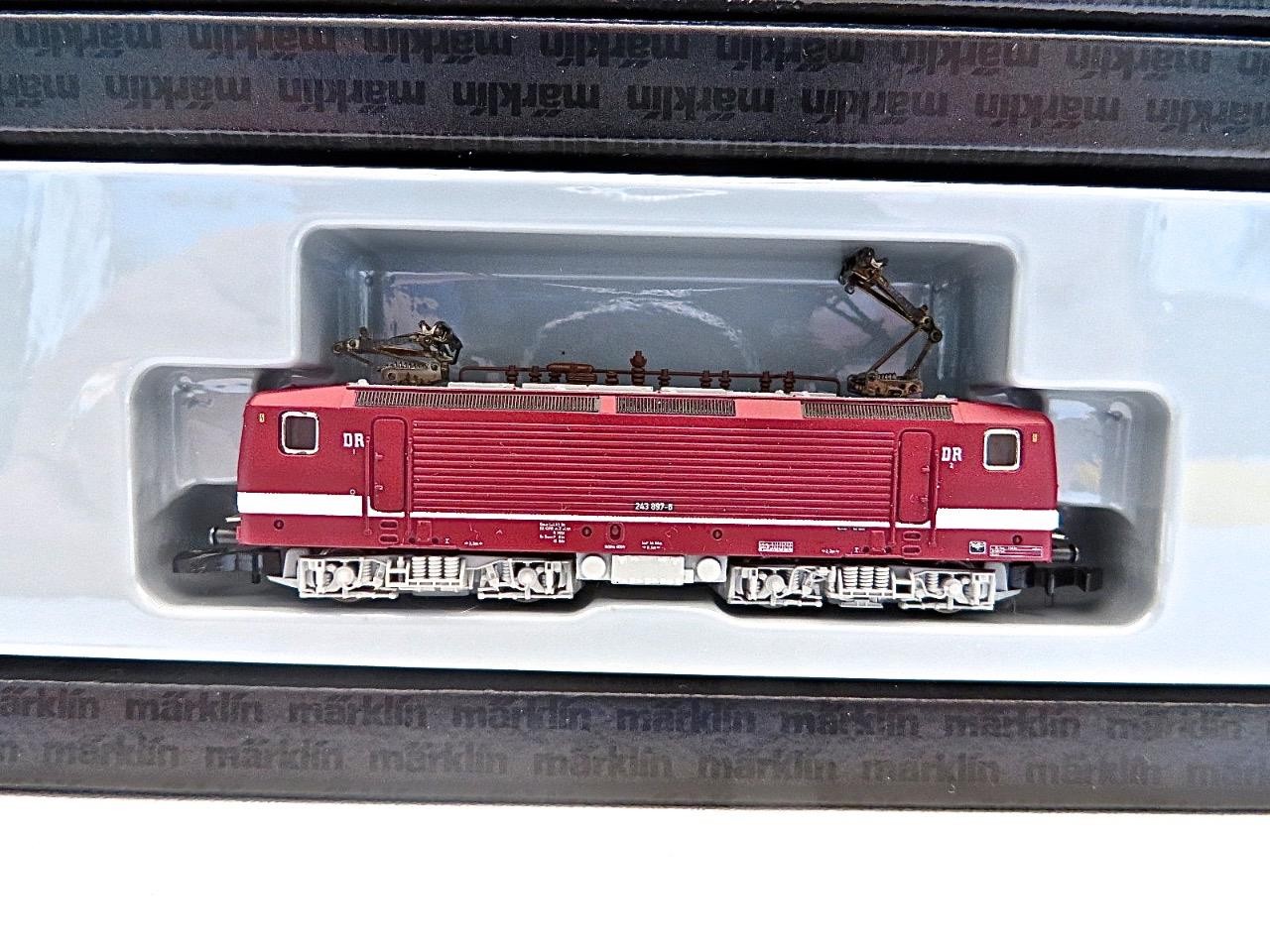 Marklin 88436 Z Mini Club German DR Type 243 Electric Locomotive New Old Stock