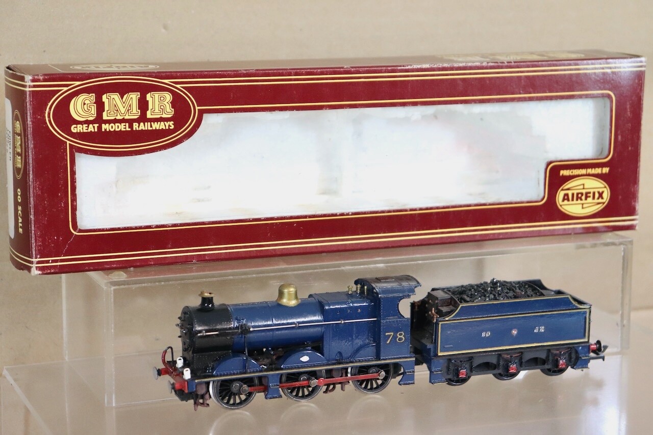 AIRFIX 54122 KIT BUILT S&DJR 0-6-0 FOWLER CLASS 4F LOCOMOTIVE 78 BOXED ob