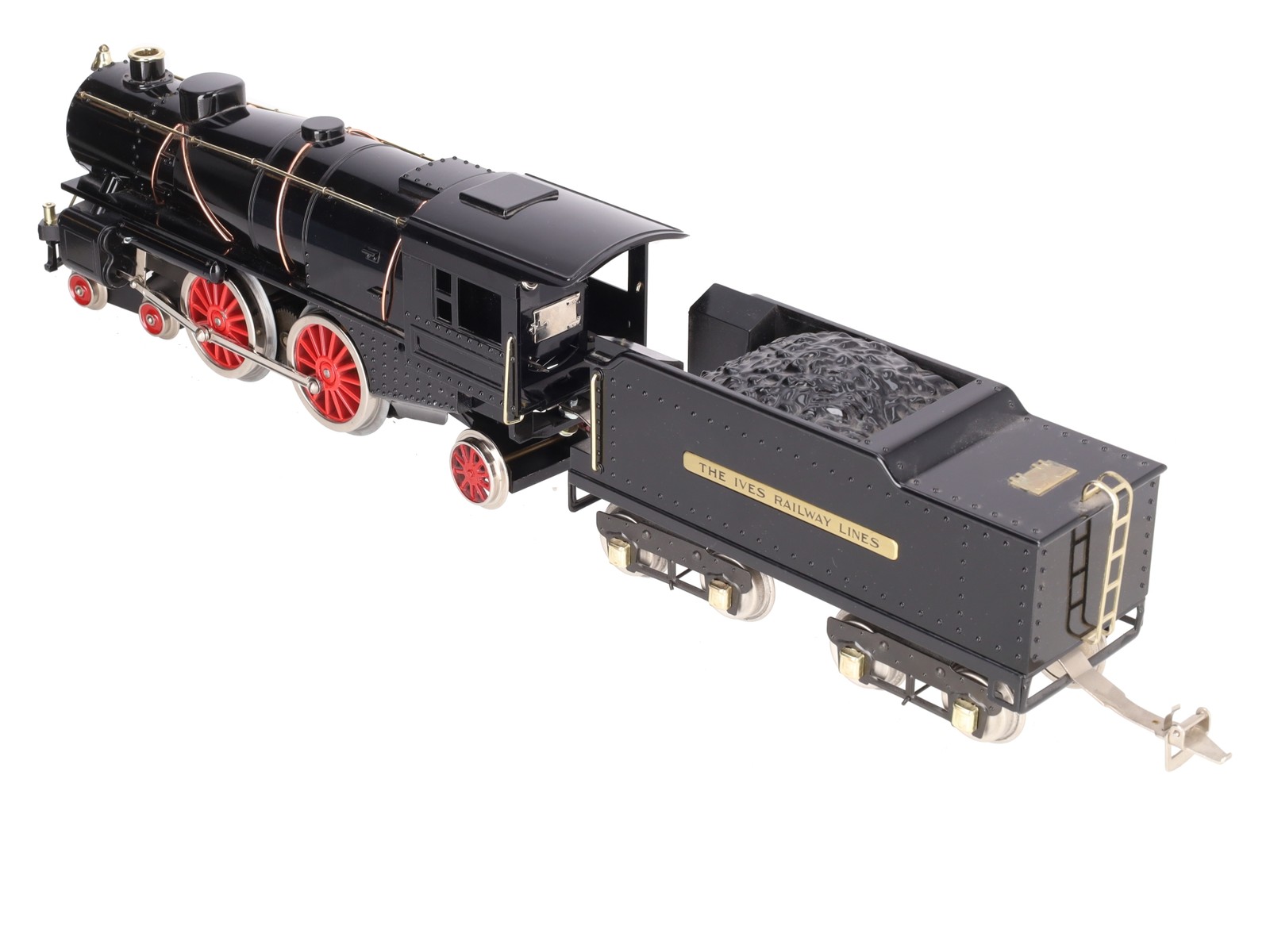 MTH 10-1123-1 Std. Gauge Tinplate #1134 Ives Steam Locomotive and Tender w/PS1